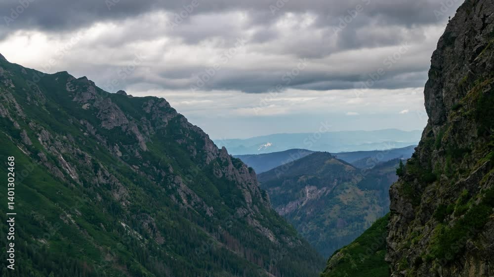 Dynamic Skies and Peaks: Tatra Mountain Summer Vista Timelapse Dynamic Skies and Peaks: Tatra Mountain Summer Vista Timelapse