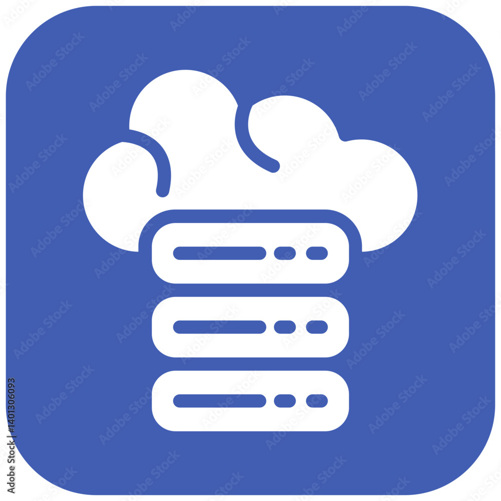 Cloud Storage Icon Cloud Storage Icon