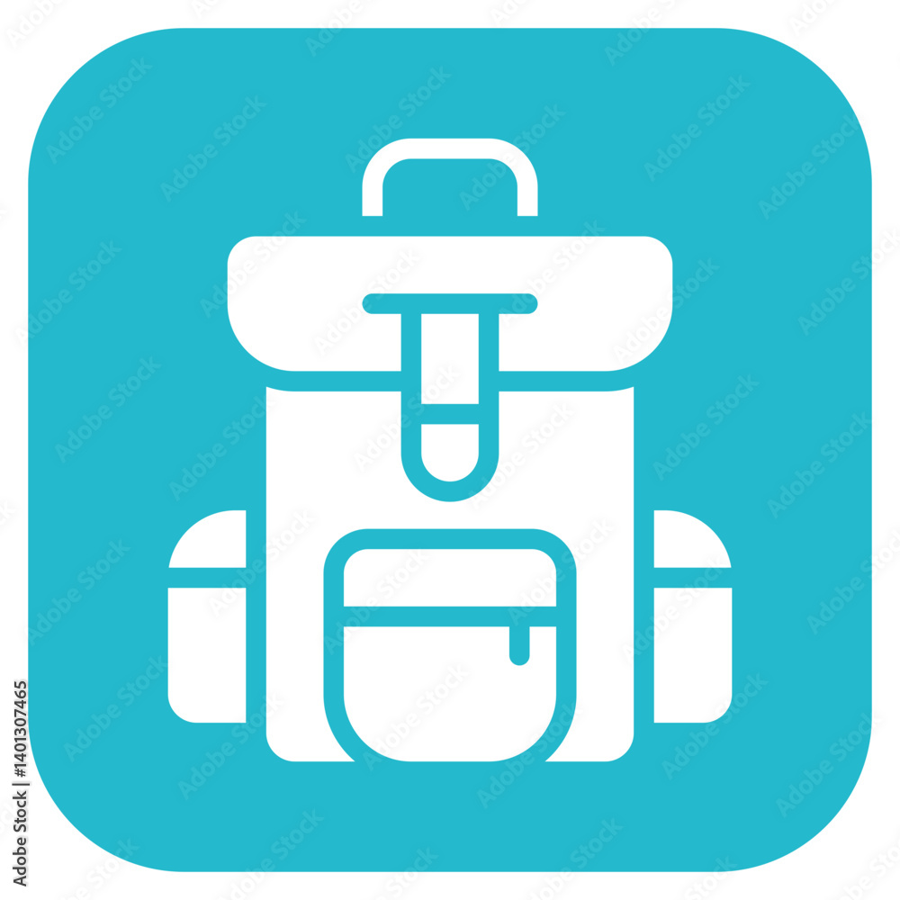 Army Backpack Icon Army Backpack Icon