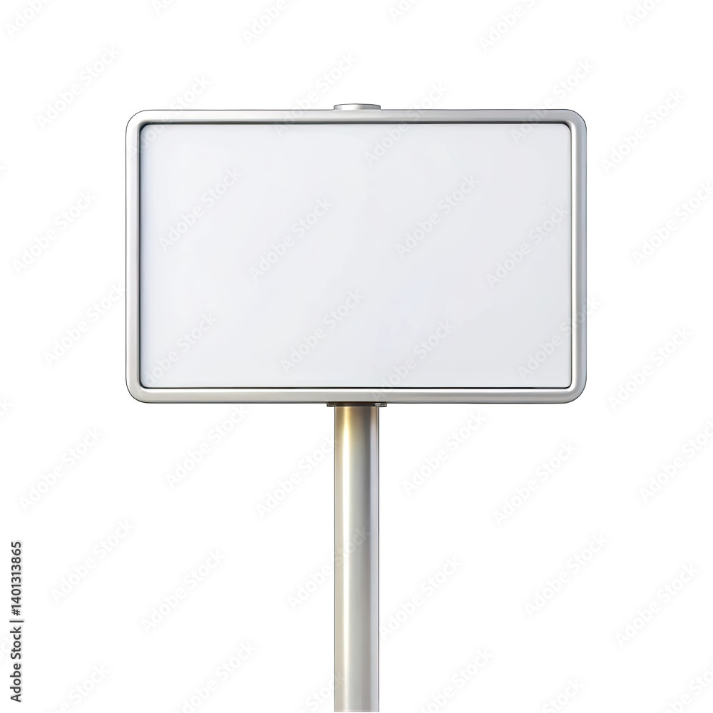 blank billboard on white background blank billboard on white background