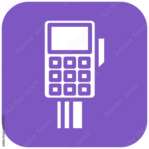 Card Machine Vector Icon