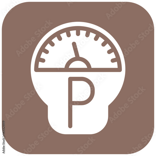 Parking Meter Vector Icon