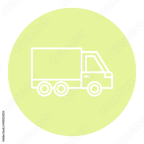 Truck Trailer Icon
