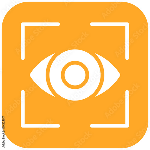 Eye Scanner Vector Icon