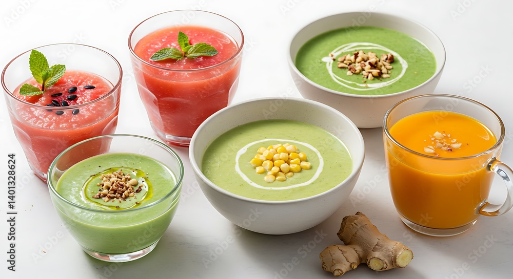 Delicious Cold Soup Recipes: Summer Refreshment Delicious Cold Soup Recipes: Summer Refreshment