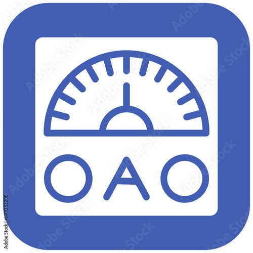 Ammeter Vector Icon