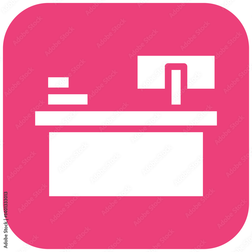 Reception Vector Icon Reception Vector Icon