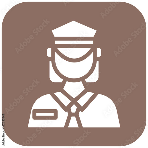 Policewoman Icon