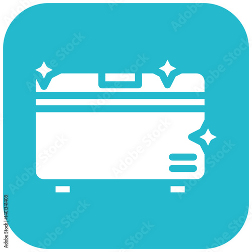 Cleaning Freezer Icon