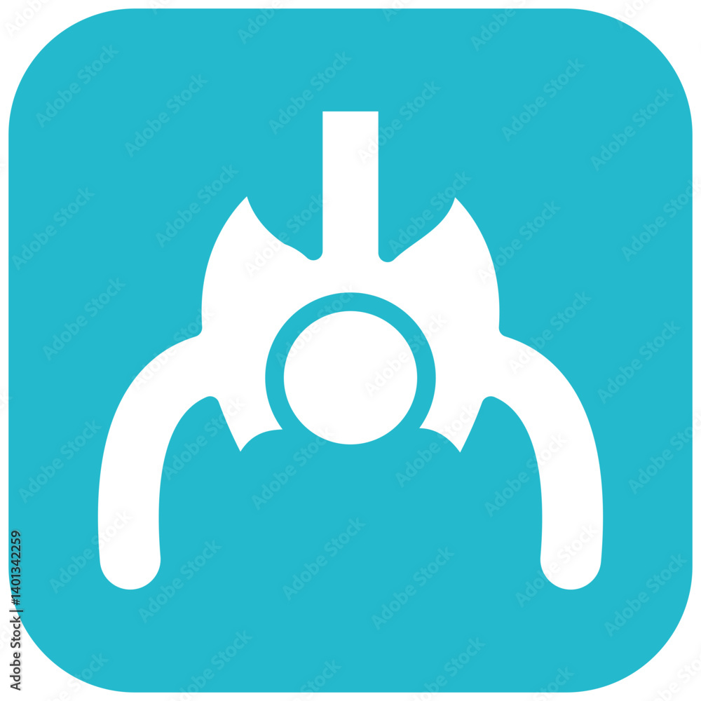 Naklejka premium Pelvis Icon