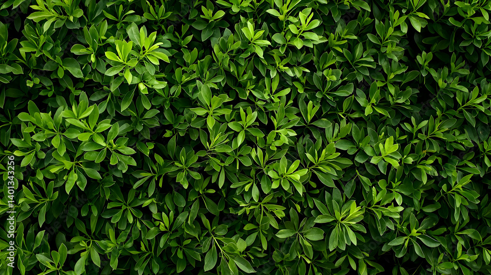 Obraz premium Close Up View Of Lush Green Foliage