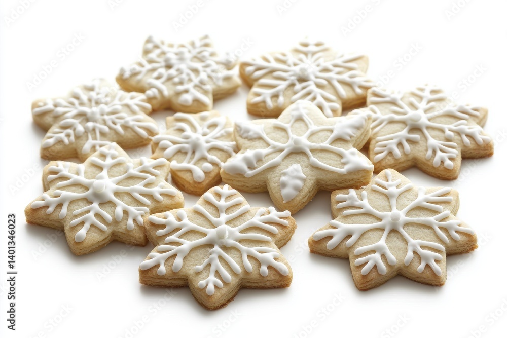 Cookies isolated on white background. Cookies isolated on white background.