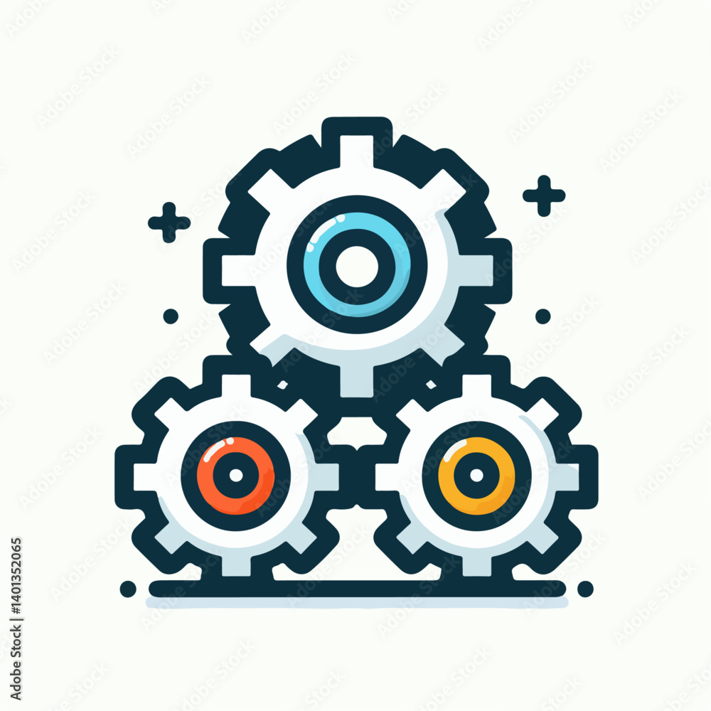 gear vector illustration gear vector illustration