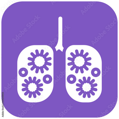 Infected Lungs Icon