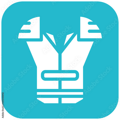Rugby Vest Gear Icon
