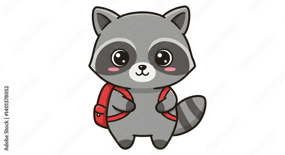 Baby panda vector illustration - cute cartoon bear cub climbing bamboo, isolated on white background Baby panda vector illustration - cute cartoon bear cub climbing bamboo, isolated on white background