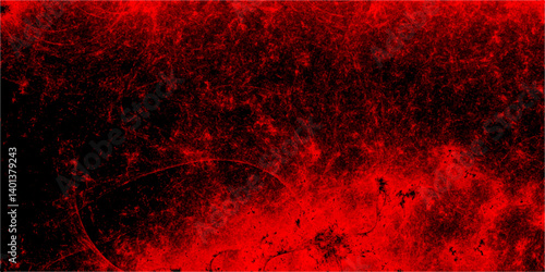 Dark red wall texture for design with seamless pattern of tile stone. Red painted marble pattern for kitchen, bathroom. Abstract Fire & Brimstone red grunge in dark. Dirty rustic fire red texture.