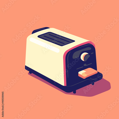 toaster and bread