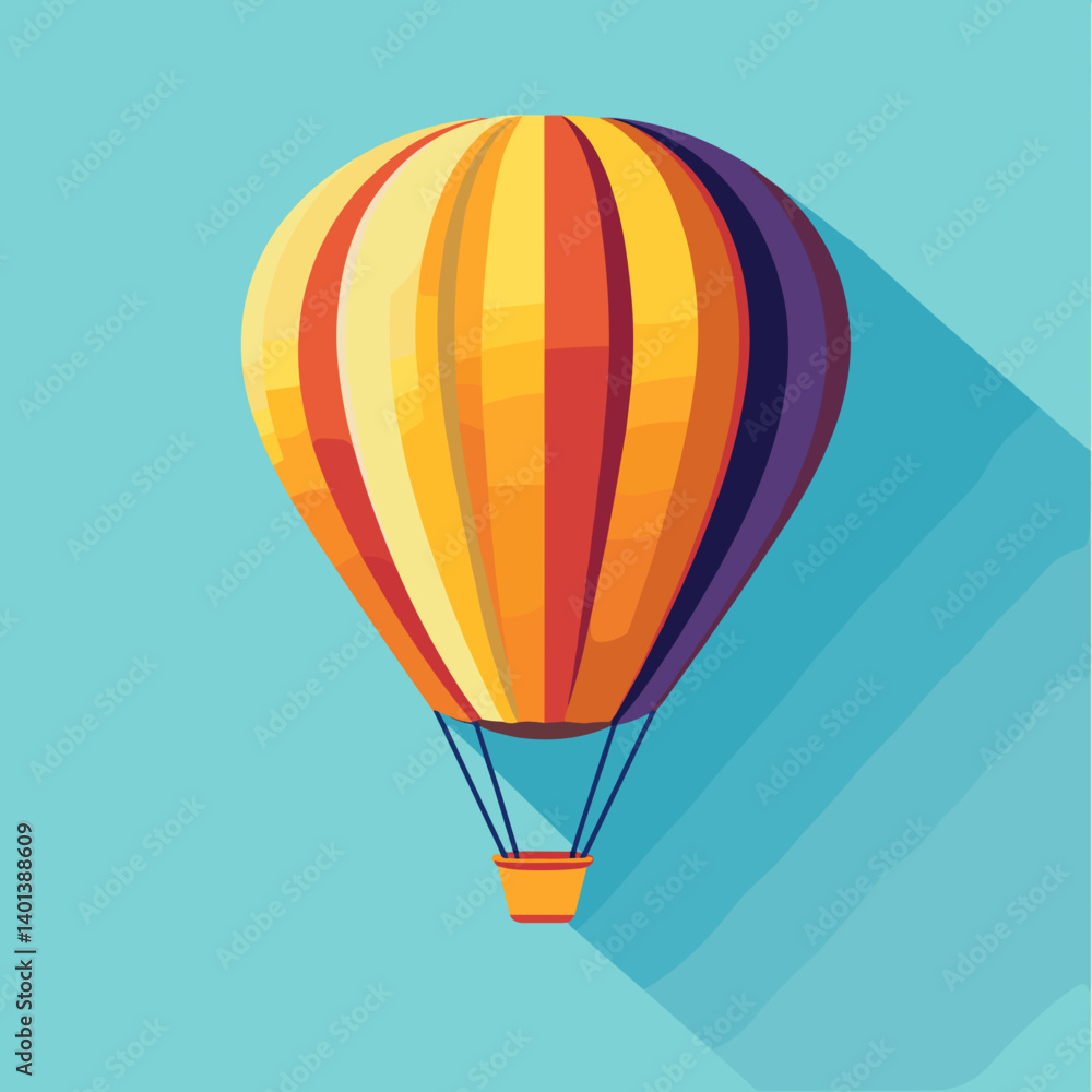 Naklejka premium hot air balloon