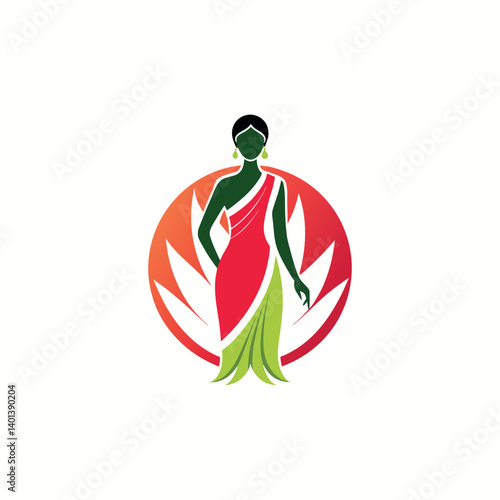 girls fashion design logo for business