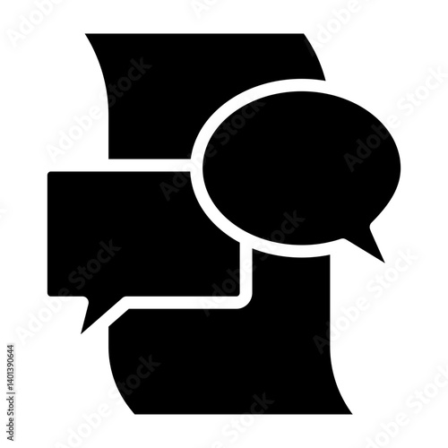 Chat Transcript Vector Glyph Icon Design Free Download Chat Transcript Vector Glyph Icon Design - GFXLoad
