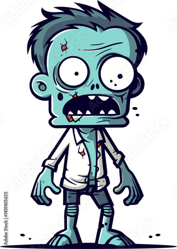 Zombie Character Head Zombie Apocalypse Concept PNG