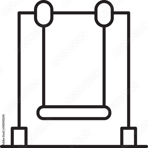 swing for kids icon  