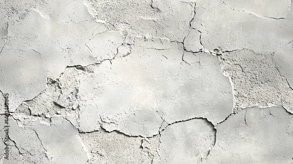 Obraz premium Abstract gray cracked surface texture with rough lines and uneven patterns.