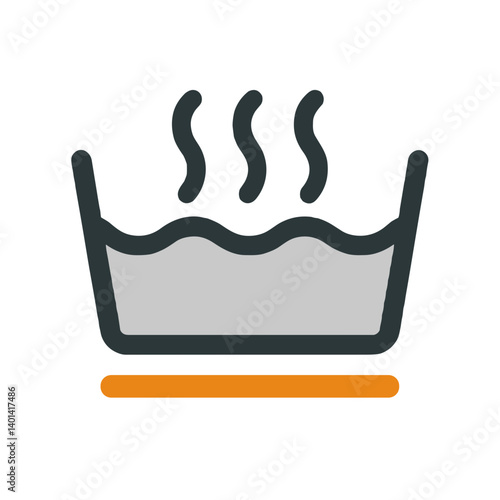 Boiling Wash Basin with Steam  