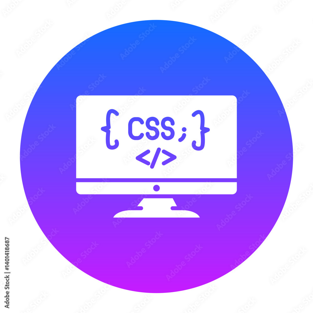 CSS Code Icon CSS Code Icon
