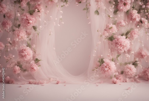 photography backdrop background pink maternity delicate flowers wedding photo basket newborn new beautiful floral nobody innocent closeup pregnancy baby family infant love wood decoration isolated