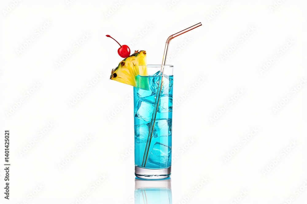 Refreshing Blue Lagoon Cocktail Recipe A Tropical Drink with Pineapple and Cherry Garnish Refreshing Blue Lagoon Cocktail Recipe A Tropical Drink with Pineapple and Cherry Garnish