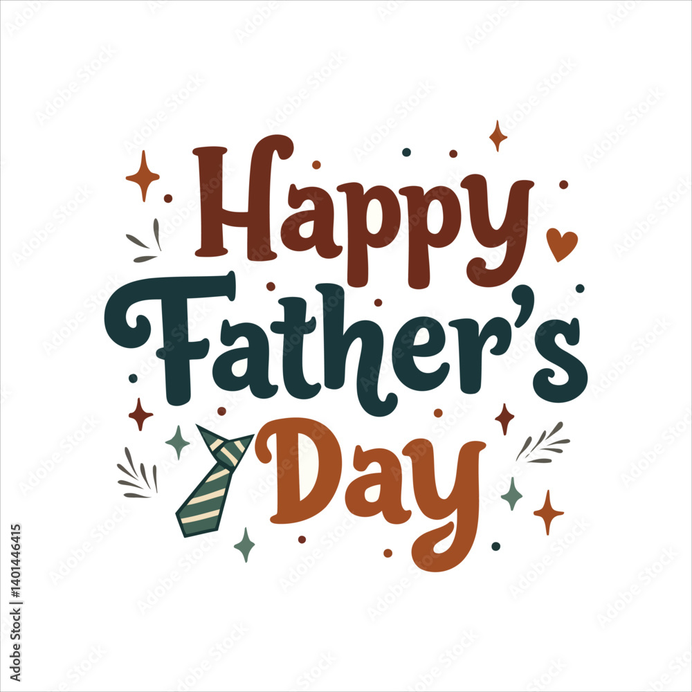 Fototapeta premium TShirt vector art For Beloved Dad