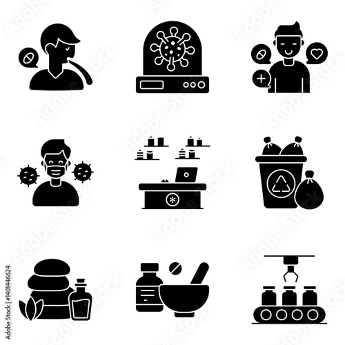 Set of Dentistry c Icons 

