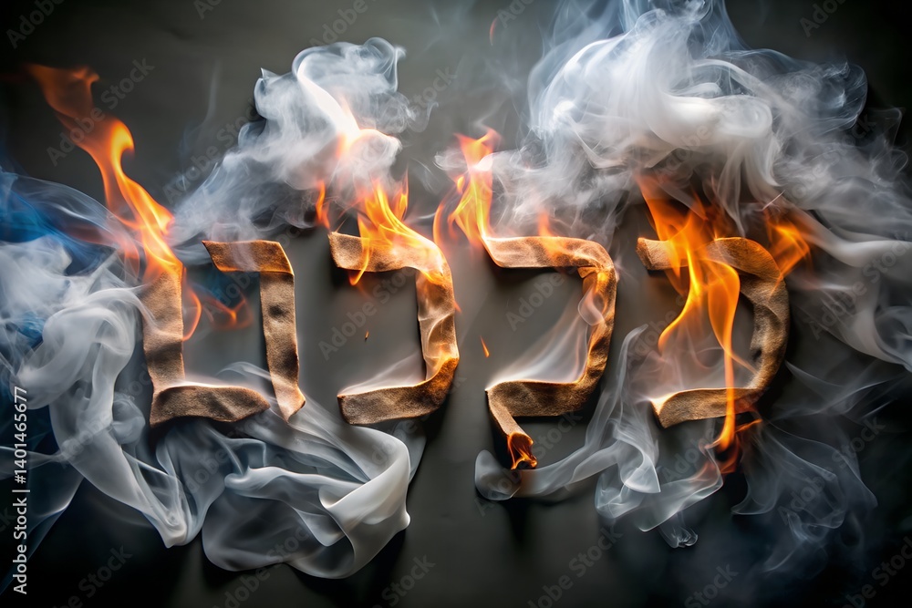 Burning Paper to Hebrew Spirit Letters – Pentecost Symbolic Art