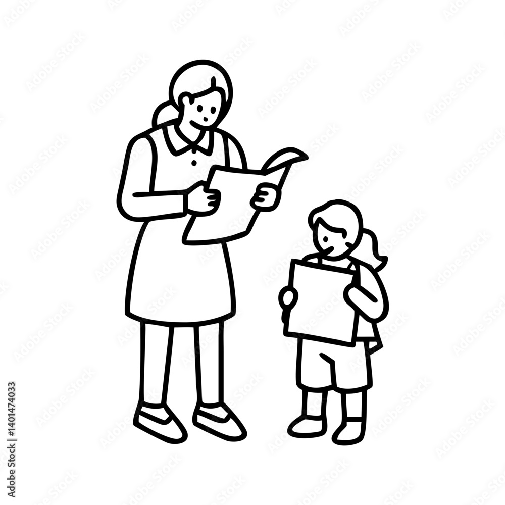 mother and child drawing icon, mother and child drawing line art - simple line art of mother and child drawing, perfect for mother and child drawing logos and icons mother and child drawing icon, mother and child drawing line art - simple line art of mother and child drawing, perfect for mother and child drawing logos and icons