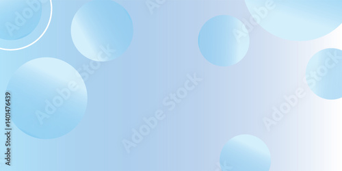 Abstract geometric background gradient light blue soft bokeh for Business background Graphic advanced technology illustration digital design web template background. modern eps10