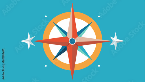 A Compass and Map A compass pointing in multiple directions overlaid on a map that represents various paths symbolizing guidance through diverse choices.