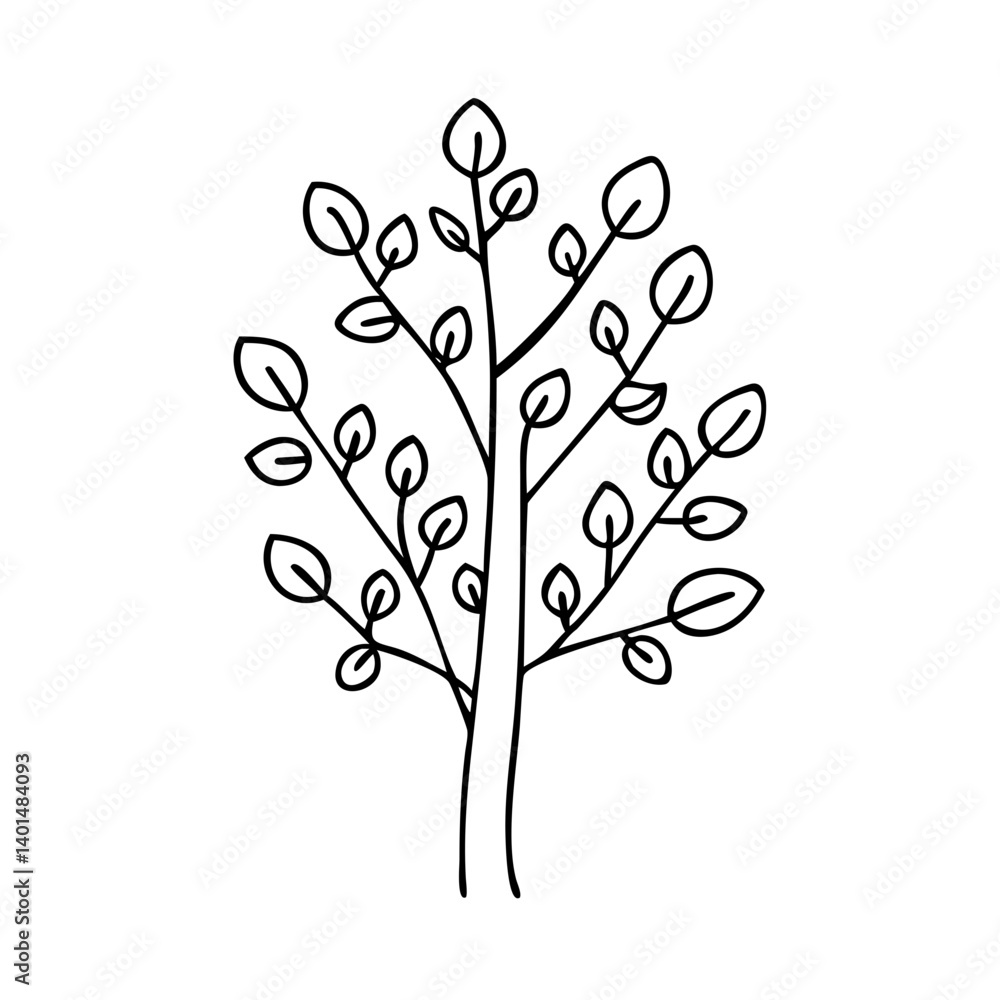 tree with green buds icon, tree with green buds line art - simple line art of tree with green buds, perfect for tree with green buds logos and icons tree with green buds icon, tree with green buds line art - simple line art of tree with green buds, perfect for tree with green buds logos and icons