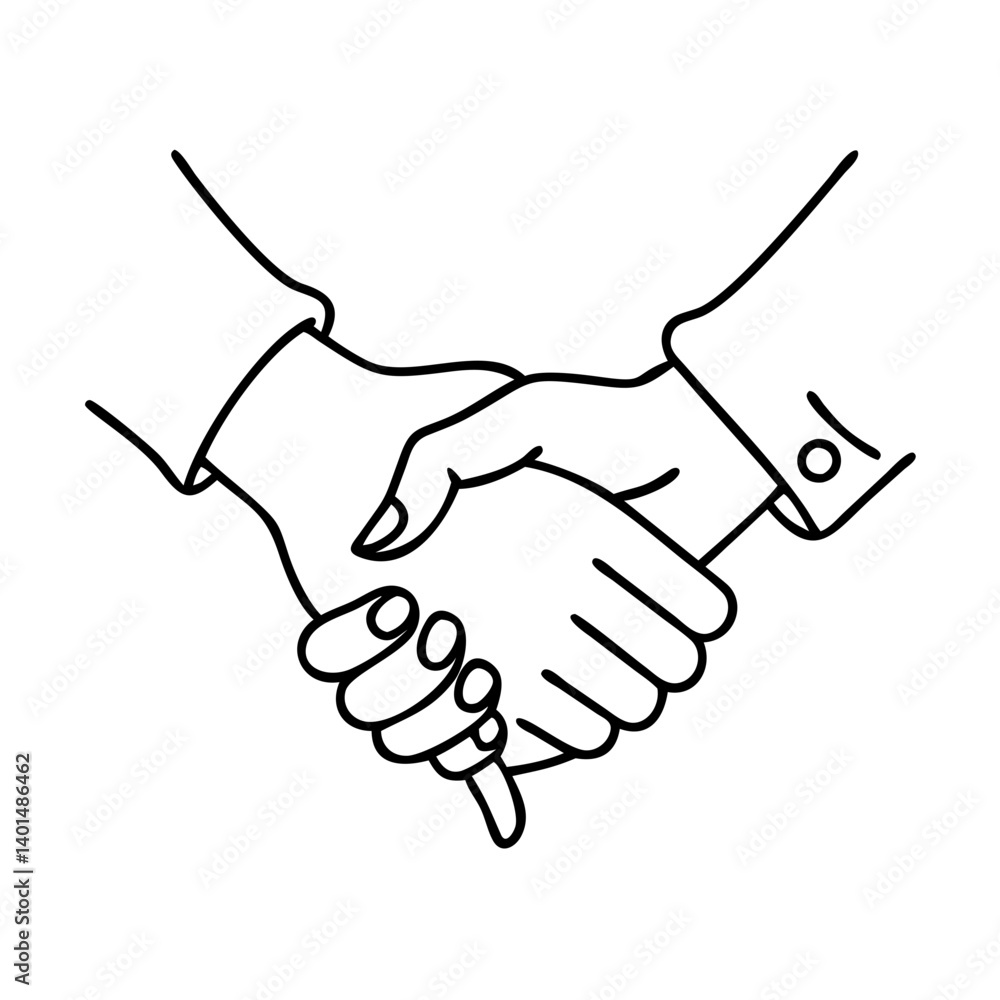 women s handshake icon, women s handshake line art - simple line art of women s handshake, perfect for women s handshake logos and icons women s handshake icon, women s handshake line art - simple line art of women s handshake, perfect for women s handshake logos and icons