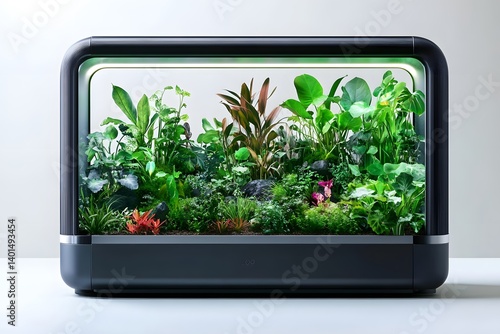 Smart Indoor Garden with Auto Watering and Lighting