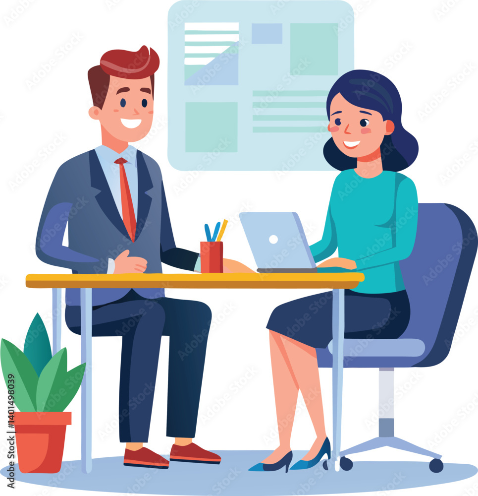 HR Manager Conducting Interview HR Manager Conducting Interview