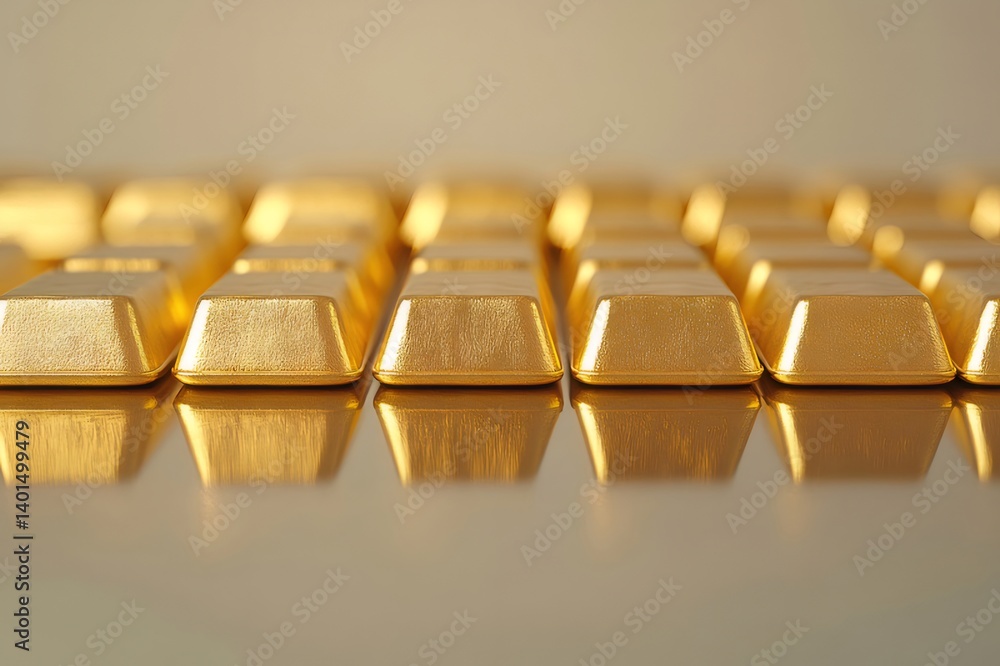 金色の金塊のクローズアップ背景光沢のある金属塊の視覚表現 金色の金塊のクローズアップ背景光沢のある金属塊の視覚表現