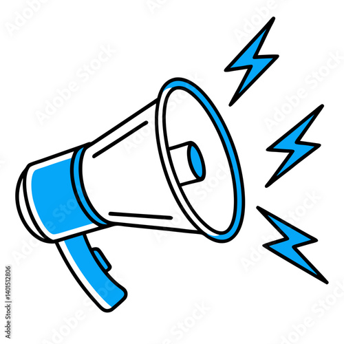 megaphone announcement loudspeaker