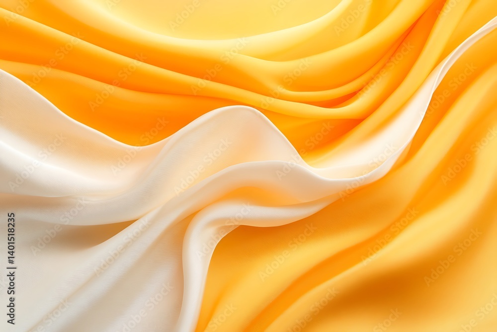 Obraz premium Soft Yellow Fabric Texture