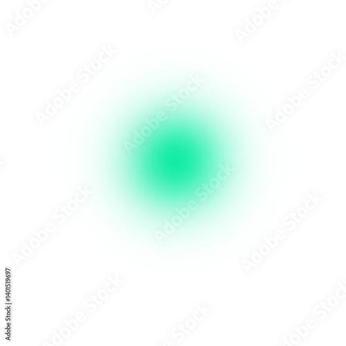 Teal Green Gradient Dot