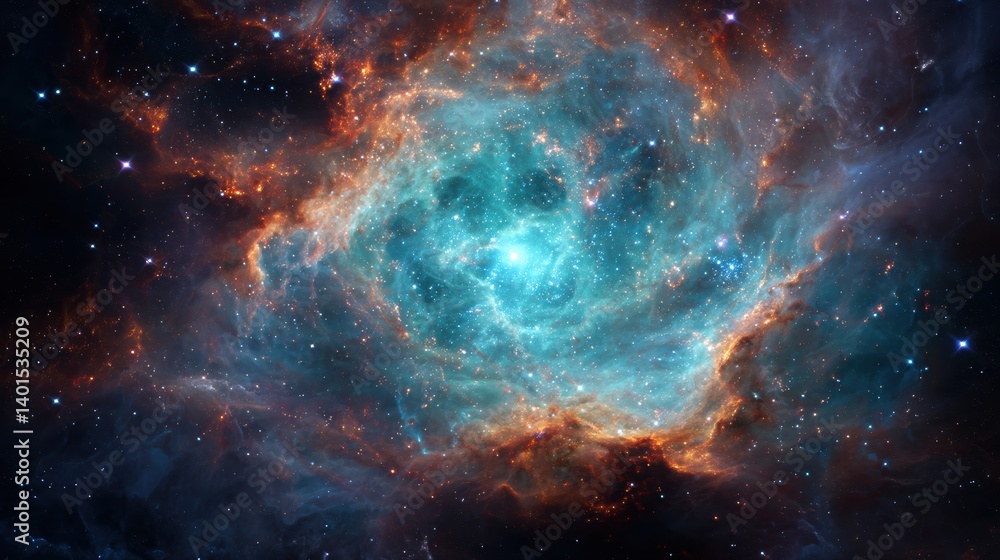 cosmic nebula with electric blue and red swirls in deep space, mesmerizing galaxy formation. astronomy and outer space concept. cosmic nebula with electric blue and red swirls in deep space, mesmerizing galaxy formation. astronomy and outer space concept.