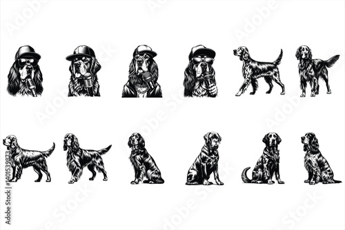 Gordon Setter SVG Bundle