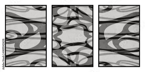 Abstract background in vintage style. Stylized old with grain. For use in graphics, for printing on wall decorations.