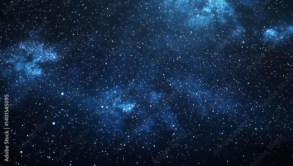 Mystical Starry Night: A Cinematic View of the Night Sky Mystical Starry Night: A Cinematic View of the Night Sky